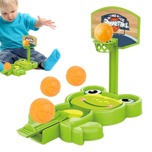 Basketballkorb-Fingerspiel, Tisch-Basketballspielzeug,Cartoon-Basketball-Desktop-Spiel - Desktop-Tisch-Basketballspiel-Set, Katapult-Basketballspiel, Schreibtischspiele für Kinder und Erwachsene von Generisch