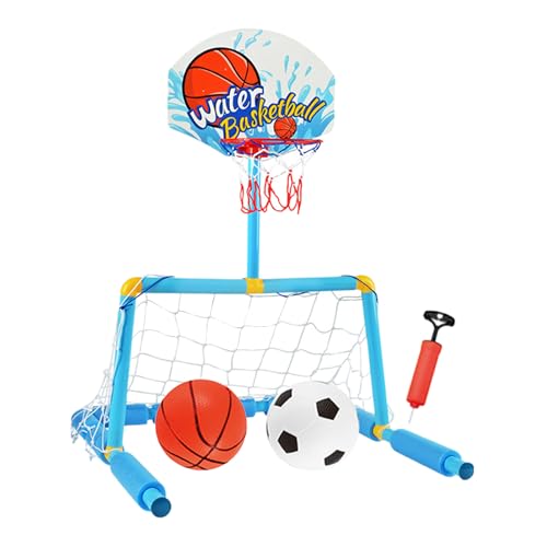 Basketballkorb Für Pool, 2 in 1 Wasserballtor Mit 2 Bällen Und 1 Pumpe, Interaktives Wasserspiel Spielzeug Basketballkorb für Kinder ab 4 Jahren und Erwachsene Garten Reisen Basketballkorb Für Pool, 2 in 1 Wasserballtor Mit 2 Bällen Und 1 Pumpe, Interaktives Wasserspiel Spielzeug Basketballkorb für Kinder ab 4 Jahren und Erwachsene Garten Reisen von Generisch
