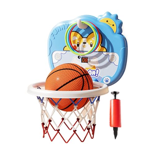 Basketballkorb für Kleinkinder, Kleinkind-Basketballtor - Saugnapf-Basketball-Indoor-Basketballtor für Kinder - Lustiges Basketballspielset für Kleinkinder, Basketballkorb für Kinder ab 3 Jahren von Generisch