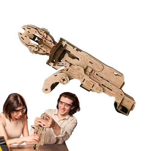 Bausteine gesetzt | Roboter Arm Kit | Mechanisches Armspielzeug | 201-teiliges Holzmodell Mit Größen Für Kinder Und Erwachsene, Kreativer Versammlungsschalter Für Geburtstage, Feiertage, STEM-Lernen Bausteine gesetzt | Roboter Arm Kit | Mechanisches Armspielzeug | 201-teiliges Holzmodell Mit Größen Für Kinder Und Erwachsene, Kreativer Versammlungsschalter Für Geburtstage, Feiertage, STEM-Lernen von Generisch
