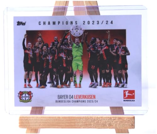 Leverkusen Deutscher Bundesliga Meister 2023/24 Topps Fußball Sammelkarte von Generisch