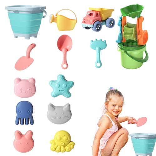 Beach Toys Set, Travel Friendly Beach, Kids Sand Toys, Sandbox Toy Set, Sand Bucket Molds, Shovel Beach Toys, Kids Beach Set, Beach Sand Molds, Kids Sand Shovel, Travel Sand Set,Beach Toys Set, Travel von Generisch