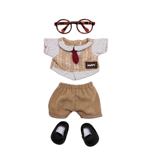 Bett Puppenbett Puppenkleidungs-Ersatz-Outfit-Set im britischen Stil, modisches Stoffkostüm für Kinder ab 3 Jahren Sammler, perfekt zum Anziehen Spielen für 15-17 cm große Puppenkleidung 43 (A, 10cm) Bett Puppenbett Puppenkleidungs-Ersatz-Outfit-Set im britischen Stil, modisches Stoffkostüm für Kinder ab 3 Jahren Sammler, perfekt zum Anziehen Spielen für 15-17 cm große Puppenkleidung 43 (A, 10cm) von Generisch