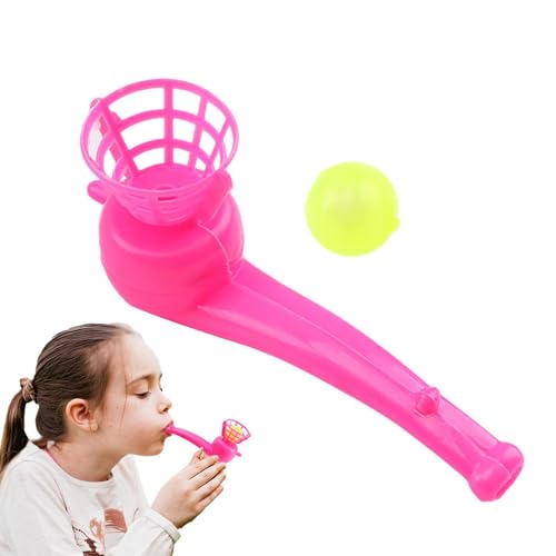 Blow Ball Pipe Game - Blow Pipe Ball Toy | Blasenkugelrohr, schwebende Blasenrohrspannungsreliever, Rohrspannungsreliever Ball, Bildungsspielzeug, Vorschullernen Lernen Lernen Partyzubehör von Generisch