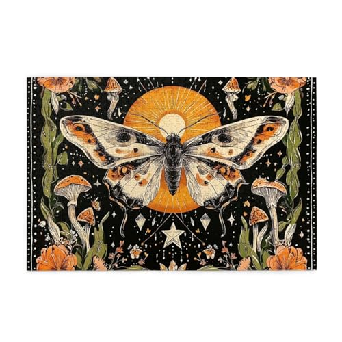 Böhmische Orangenmotte Blume 1000 Teile Puzzles für Erwachsene Holzpuzzles für Erwachsene Geschenke Wohnkultur Böhmische Orangenmotte Blume 1000 Teile Puzzles für Erwachsene Holzpuzzles für Erwachsene Geschenke Wohnkultur von Generisch