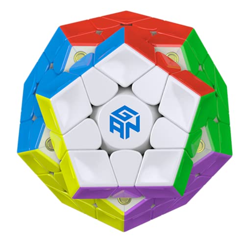 Bokefenuo GAN Megaminx M 3x3 Speed Cube Gan Pentagonal Magnetic Stickerless Magic Puzzle Cube Toy von Generisch