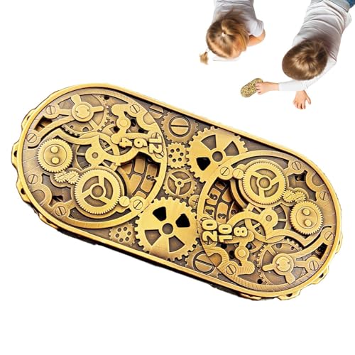 Brettspiel Würfel, Spiel Drehscheibe Würfel Aus Metall, Fantasy Spielzeug für Einsteiger - Gesellschaftsspiel für Zuhause, Bar, Reisen & Studentenwohnheim von Generisch