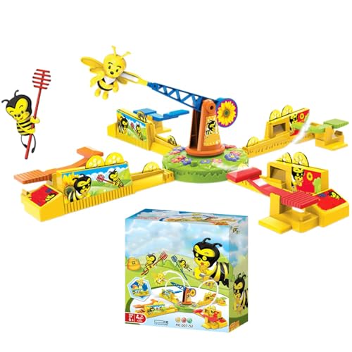 Brettspiele,Brettspiele für Kinder | Battle Looping Spin-Spiel - Looping Spin Bee Game Eltern-Kind-Interaktions-Puzzle-Brettspiel für Kinder und Erwachsene von Generisch