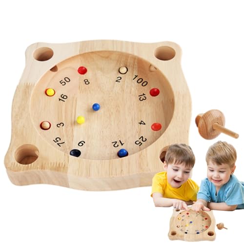 Brettspiele aus Holz, Brettspiel für Kinder und Erwachsene | Familien-Brettspiele-Kompass,Intelligente Bildungsspiele, interaktive Familienbrettspiele für Kinder und Erwachsene für und Mädchen von Generisch