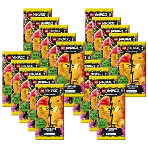 Bundel mit Lego Ninjago Serie 8 Trading Cards Next Level - 20 Booster von Generisch