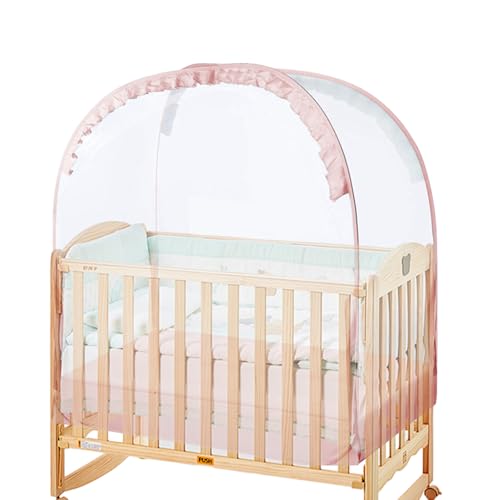 COT -Zelt - Pop -up -Krippenzelt | Baby Crib Zeltsicherheitsnetz | Kinderbettabdeckung, Um Das Baby Davon Abzuhalten, Auszuklettern | Atmungsbares Mesh Pop-up-Bettschutz Für Kleinkind Kinder Kinderzim COT -Zelt - Pop -up -Krippenzelt | Baby Crib Zeltsicherheitsnetz | Kinderbettabdeckung, Um Das Baby Davon Abzuhalten, Auszuklettern | Atmungsbares Mesh Pop-up-Bettschutz Für Kleinkind Kinder Kinderzim von Generisch