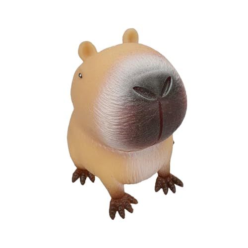 Capybara Squeeze Toys, Kapybara Squeeze Toy, Anti Stress Spielzeug, Squeeze Ball Squeeze Spielzeug für Erwachsene und Kinder (1 Stück) von Generisch