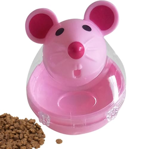 Cat Food Ball Dispenser - Mäuse mige Tumbling Pet Food Ball | Interaktiver langsamer Feeder, kleines Behandlungsspielzeug für Katzen, verhindert Fettleibigkeit, einstellbare Ernährungs- und Training Cat Food Ball Dispenser - Mäuse mige Tumbling Pet Food Ball | Interaktiver langsamer Feeder, kleines Behandlungsspielzeug für Katzen, verhindert Fettleibigkeit, einstellbare Ernährungs- und Training von Generisch