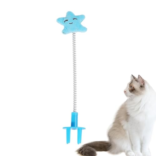 Cat -Rocking -Spielzeug - Niedliche Kätzchen Spielzeugkatze Teaser Selbst Richtige Plüsch -Swing - 10 Stile Interaktive Schaukelspielzeug Haustier Vorräte Für Haustierbesitzer Tiergeschäfte Veterinärk von Generisch