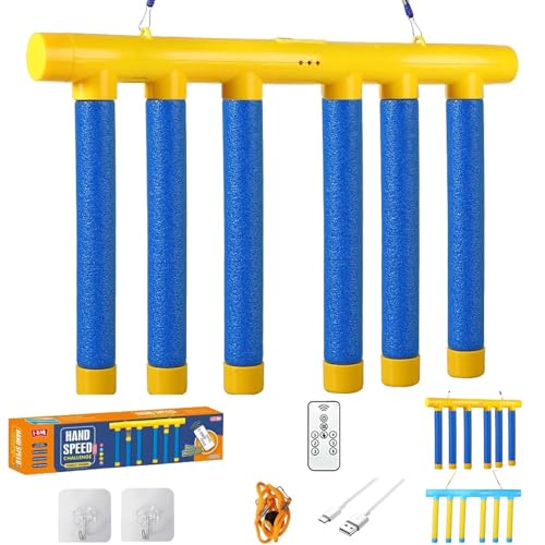 Catching Sticks Game,Catching Sticks Game Reaction Training Toy,Reflex Challenge Game, Falling Sticks Catching Game Adults, Hand Eye Coordination Reaction Training Toy for Kids and Adults (A) von Generisch