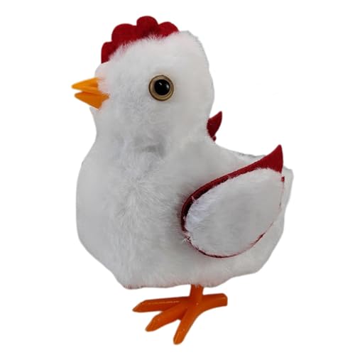 Chicken Doll Toy, Electronic Chicken Toy, Chicken Plush Toy, Jumping Chicken Toy, Flapping Wings Walking Chicken, Interactive Sound and Movement Battery-Powered Perfect For Children Toddler Boys Girl von Generisch