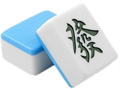 Chinesisches Mahjong-Spielset, fortgeschrittenes 144-Yuan-Profi-Mahjong-Karten-Set, 44 mm, komplette Mahjong-Fliesen für traditionelles chinesisches Spiel von Generisch