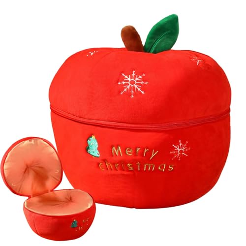 Christmas Stuffies – superweiche, niedliche Plüsch-Frucht, niedliches Umarmungskissen, kuscheliges Plüschtier für Zuhause, Schlafzimmer, Dekoration von Generisch