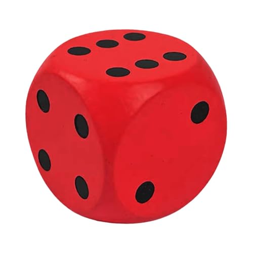 Classroom Dice, 15cm Jumbo Big Playing Dice, Size About 0.5cm,Math Teaching Classroom Aids, Oversized Board Games for Birthday Present, Gathering, Family Fun von Generisch