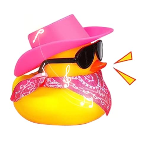 Cowboy-Ente - Cowboy Gummiente | Lustige Gummi Enten | Badeente Lustige Quietscheenten Badespielzeug | Coole Badeenten | Coole Rubber Ducks | Gummienten Badespielzeug-Schwimmente Spielzeug-Ornament Cowboy-Ente - Cowboy Gummiente | Lustige Gummi Enten | Badeente Lustige Quietscheenten Badespielzeug | Coole Badeenten | Coole Rubber Ducks | Gummienten Badespielzeug-Schwimmente Spielzeug-Ornament von Generisch
