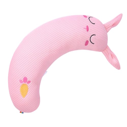 Crescent-Shaped Cuddle Pillow for Kids, Pearl Cotton Filling, 53x16cm, Soft Sleeping Body Cushion, Ideal Comfort Pillow Toy for, Teens, Girls, and Boys von Generisch