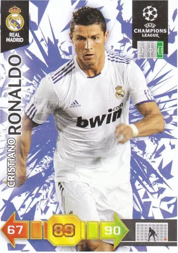 Cristiano Ronaldo CR 7 Real Madrid Champions League 2010/11 Fußball Sammelkarte von Generisch