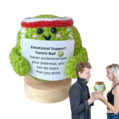 Crochet Positiv, Strickball mit inspirierendem Zitat, motivierende Unterstützung, Häkelball mit inspirierendem Zitat für Zuhause, Arbeitsplatz, Einweihung, Schreibtisch Crochet Positiv, Strickball mit inspirierendem Zitat, motivierende Unterstützung, Häkelball mit inspirierendem Zitat für Zuhause, Arbeitsplatz, Einweihung, Schreibtisch von Generisch