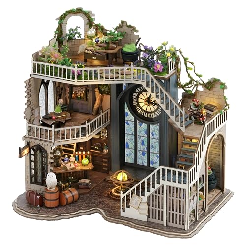 DIY Miniatur Puppenhaus Kit, 3D Magic House Modell Mit Zubehör, Kreative Dekoration Für Geschenke Zum Geburtstag Und Feiertagen von Generisch