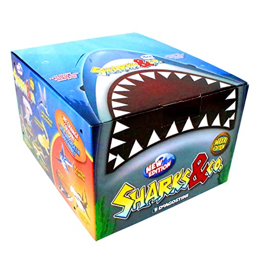 DeAgostini Sharks & Co. Serie 2 Maxxi Edition - Hai Sammelfigur Figur - 1 Display (16 Tüten) von Generisch
