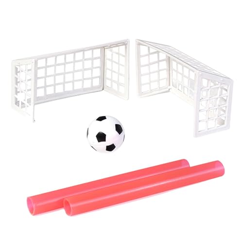 Desktop-Schlagspiel, Finger-Fußball-Set, Finger-Fußball, Finger-Fußballspielzeug, Tischspiel-Set mit Toren, Kinderspielzeug, Mini-Fußball, Desktop-Fußball-Spielzeug von Generisch