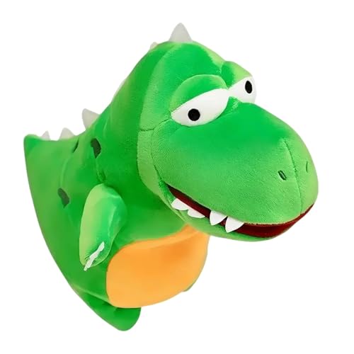 Dinosaur Puppets - Stuffed Animal Story Toys | Realistic Puppet Soft Animal Head | Hand Puppet Stretchy Toys | Movable Mouth Interactive Toys Cute Soft Puppets for Boys Girls Stuffed Animal von Generisch