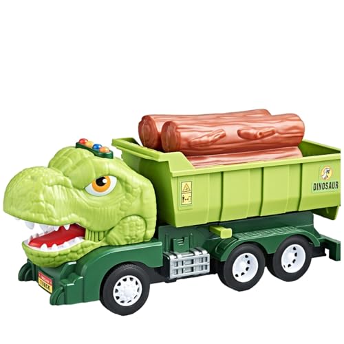 Dinosaurier-LKW-Transporter, Dino-LKWs für | Autospielzeug Dinosaurierauto -LKW -Spielzeug,Zurückziehbares Auto, Dinosaurier-Technikfahrzeug-Dino-Spielzeug, Dinosaurier-Transport-LKW-spielzeug, Lernsp von Generisch