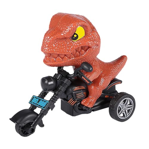 Dinosaurier-Motorrad für Kinder, zurückziehbares Dinosaurier-Auto,Motorrad-Autospielzeug für Kinder | Spielzeugauto für Kinder, reibungsbetriebenes Motorradspiel, Dinosaurier-Autospielzeug, ohne Batte von Generisch