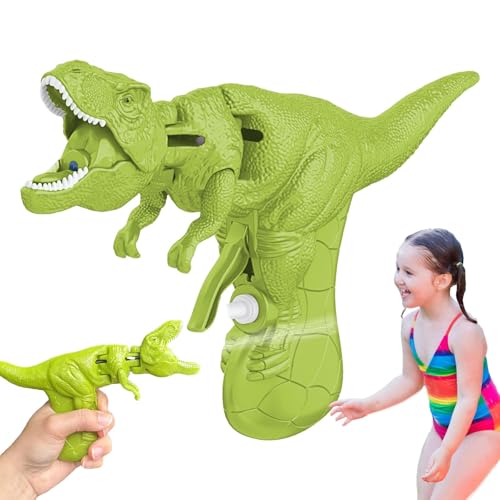 Dinosaurier-Wasserspielzeug | Rotierender Kopf-Dinosaurier-Wassersprinkler | Lernspielzeug für Wasserdinosaurier, lustiges Wasserspritzspielzeug für Kinder | Perfekt für sommerliches Spielen im Freien von Generisch