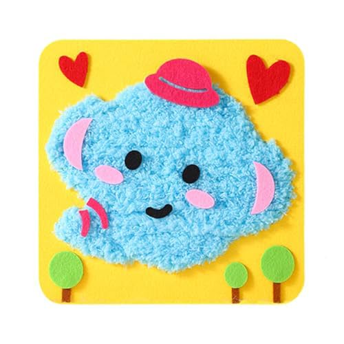 Diy Handwerk Für Erwachsene Wohnkultur DIY-Stickerei-Puppenset für Kinder, Näh- Bastelset, leicht durchzuführende Cartoon-Tier-Nähprojekte, Garnbrett, Tiere, Basteln Malen Mädchen 8 Jahre (Yellow, A) Diy Handwerk Für Erwachsene Wohnkultur DIY-Stickerei-Puppenset für Kinder, Näh- Bastelset, leicht durchzuführende Cartoon-Tier-Nähprojekte, Garnbrett, Tiere, Basteln Malen Mädchen 8 Jahre (Yellow, A) von Generisch