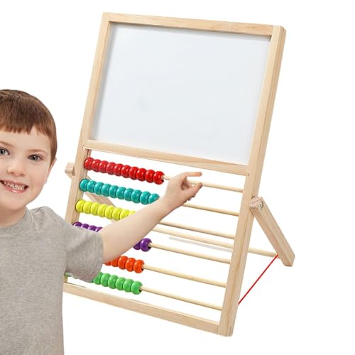 Doodlehefte für Kinder, Zeichentisch zum Schreiben - Magnetischer löschbarer Zeichentisch mit Rechenrack, wiederverwendbarer magnetischer Zeichenblock auf beiden Seiten, Spiele von Generisch