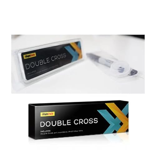 Double Cross Magic Tricks Magician Close Up Street Illusion Prop X Transfer von Generisch