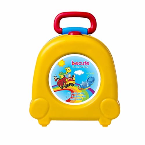 Dreirads Trike 2 in 1 Neu Kinder Toilette Urinal Töpfchen Töpfchen Reisen Toilette Auto Dreirad (Yellow, One Size) von Generisch