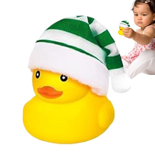 Duckies Auto-Armaturenbrett-Dekorationen, Weihnachtsquietsche-Ente, Gummienten, Schwimmende Quietsche-Enten In Der Badewanne, Tragbares Badeparty-Spielzeug Für Weihnachten, Abschlussfeiern, Poolpart von Generisch