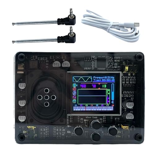 Einzigartige Instrumente für Erwachsene,Seltsame Instrumente für Erwachsene,Elektronische einzigartige Musikinstrumente | Elektronisches Tasteninstrument, OLED-Bildschirm, einstellbare Stimmen von Generisch