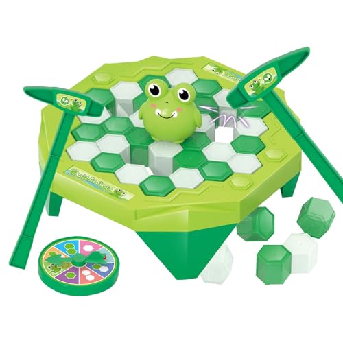 Eisbrecher-Spiel – Brettspiel Eisbrecher 51 g | Brettspiel Eisbrecher zum Schutz des Frosches auf dem , Brettspiel zum Schutz von Frosch, Eisbrecher für Kinder, lustiger Eisbrecher Gio von Generisch