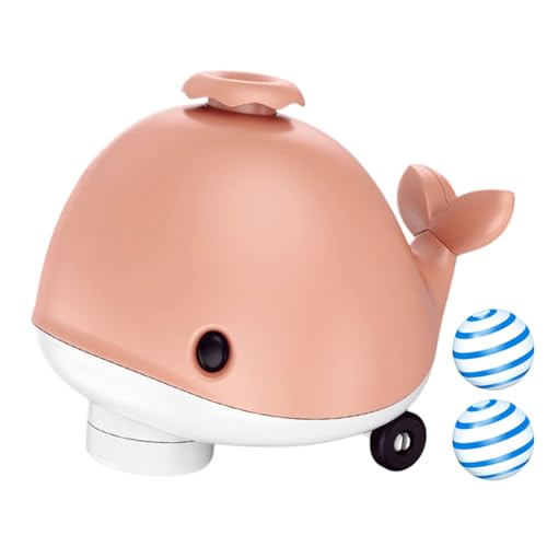 Electric Whale Floating Ball Toys, Cute Float Game Flexible Wheels, Music, Cooling Fan and Balancing Blowing Play for Kids, Pets, Indoor Fun, Baby Playroom, 5.63x4.06x4.72 Inches Electric Whale Floating Ball Toys, Cute Float Game Flexible Wheels, Music, Cooling Fan and Balancing Blowing Play for Kids, Pets, Indoor Fun, Baby Playroom, 5.63x4.06x4.72 Inches von Generisch