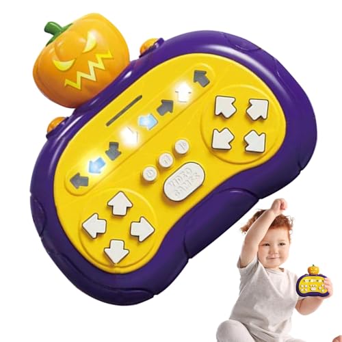 Electronic Quick Push Game, Handheld Puzzle Game Toy, Quick Push Game Machine, Portable Handheld Game with Speakers, Charming Lighting Effects for Camping, Home, School, Travel, Car von Generisch