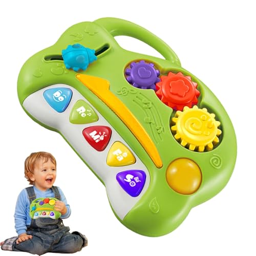 Elektrikspielzeug, Babyspielzeug - Musikalische sensorische Tastatur - Lernaktivitäten für Bildungsvorschulen, Bildung, Reisezappwerk für und Mädchen von Generisch