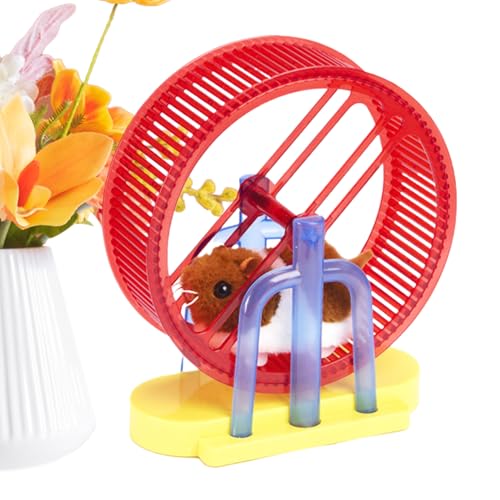 Elektronisches Haustier - Interaktives Tierspielzeug Kaninchen, Elektrisches Plüschhamster-Simulationsset mit Ständer und Laufrad, Unterhaltung für Hund, Kind, Schreibtisch, und Indoor-Spiele Elektronisches Haustier - Interaktives Tierspielzeug Kaninchen, Elektrisches Plüschhamster-Simulationsset mit Ständer und Laufrad, Unterhaltung für Hund, Kind, Schreibtisch, und Indoor-Spiele von Generisch