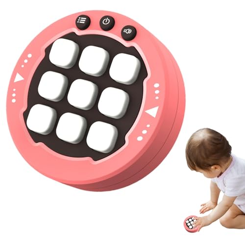 Elektronisches Tic-Tac-Toe-Spiel, 3-in-1-Tic-Tac-Toe-Bolzenspiel, Lustige Handheld-Puzzlespielkonsole, Neuartiges Zappelspielzeug, Klassisches Brettspiel Für Kinder Und Erwachsene, Tragbare von Generisch