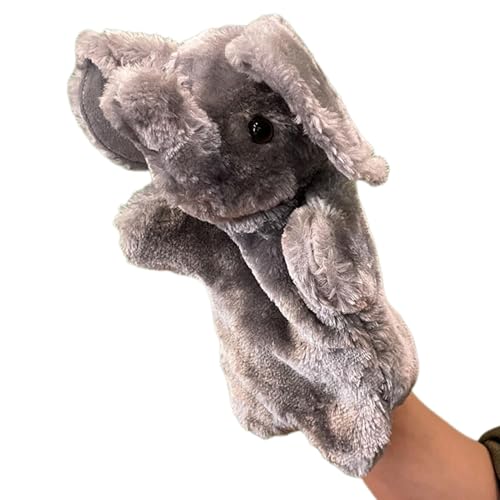 Elephant Hand Puppet | Animal Puppets | Plush Elephant Puppet | Cute Hand Puppets | Soft and Cuddly Plush Material | Designed Specifically | Suitable for Both Kids and Adults von Generisch