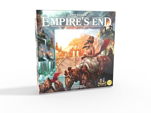 Empire’s End – Strategiespiel über den Untergang Einer Zivilisation | Bieten, Ressourcenmanagement & Taktik | 2-4 Spieler | Ab 14 Jahren | Deutsche Ausgabe von Generisch