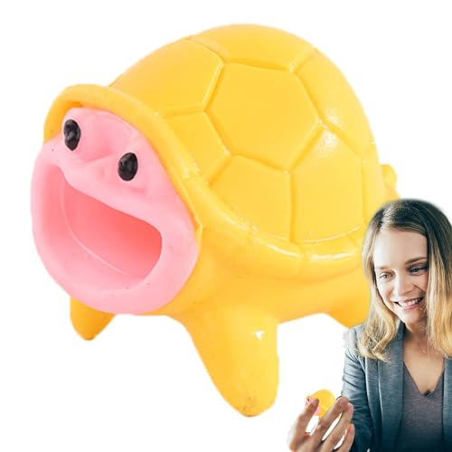 Extensible Turtle Anti-Stress-Spielzeug | Tier Anti-Stress-Spielzeug | Paste -Ball zum Drücken, Schildkrötenspielzeug mit hoher Elastizität, Spaß und Entspannung für Kinder und Erwachsene, Spielzeug von Generisch