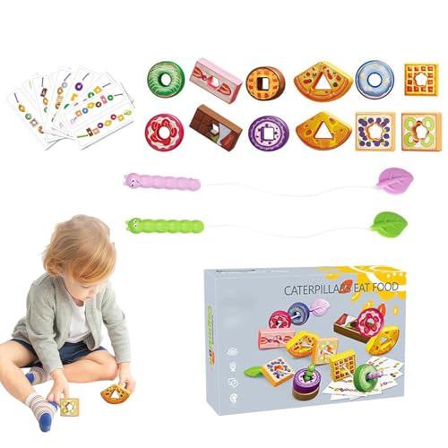 Fädeln Spielzeug | Sensorisches Lernspielzeug,Feinmotorik Obst Gemüse Fädelspiel Für Mädchen Kleinkinder Klassenzimmer Zuhause Reisen Auto Fädeln Spielzeug | Sensorisches Lernspielzeug,Feinmotorik Obst Gemüse Fädelspiel Für Mädchen Kleinkinder Klassenzimmer Zuhause Reisen Auto von Generisch